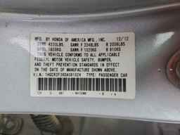 2013 HONDA ACCORD