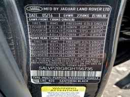 2016 LAND ROVER RANGE ROVER EVOQUE