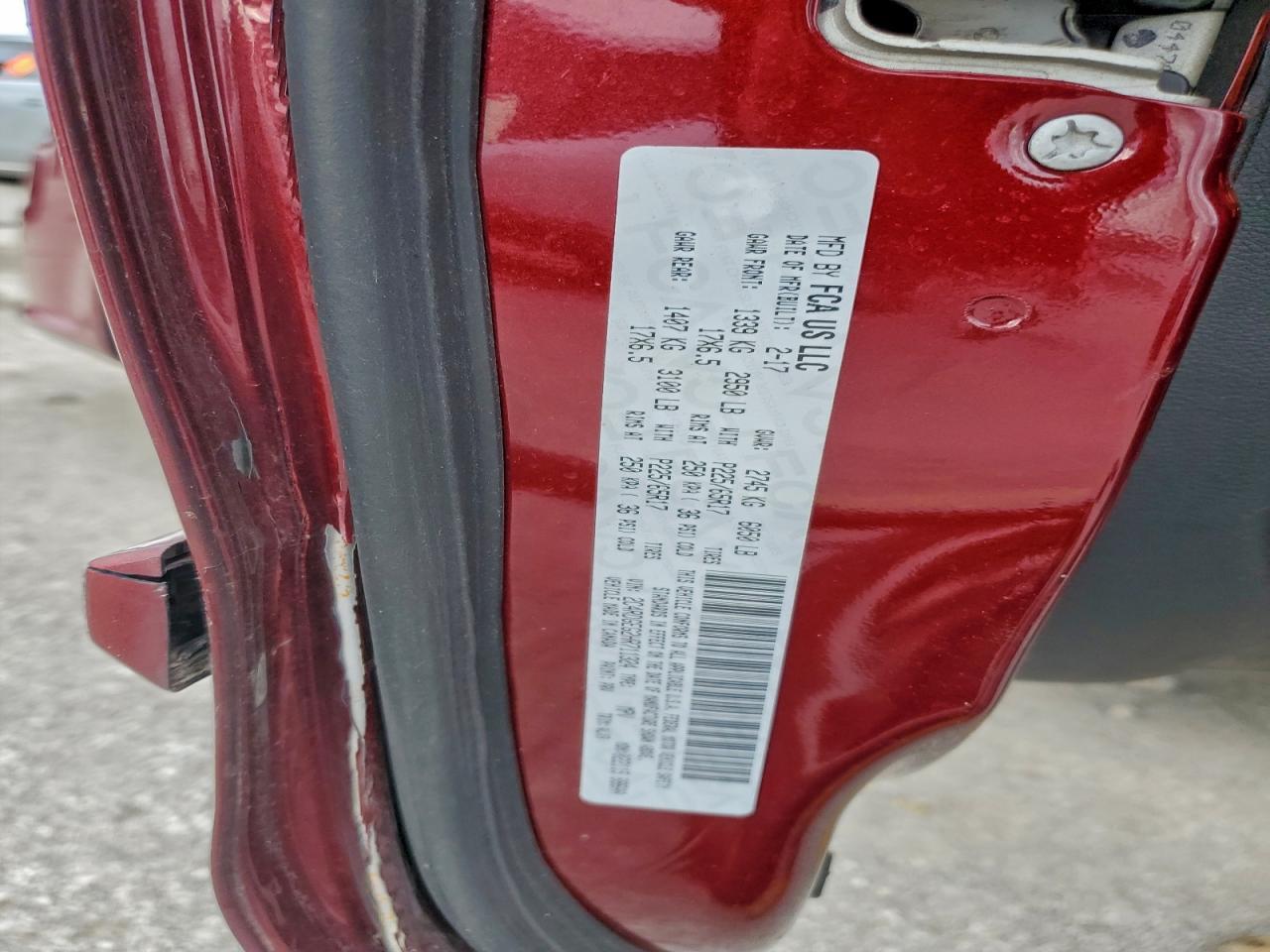 2017 DODGE GRAND CARAVAN