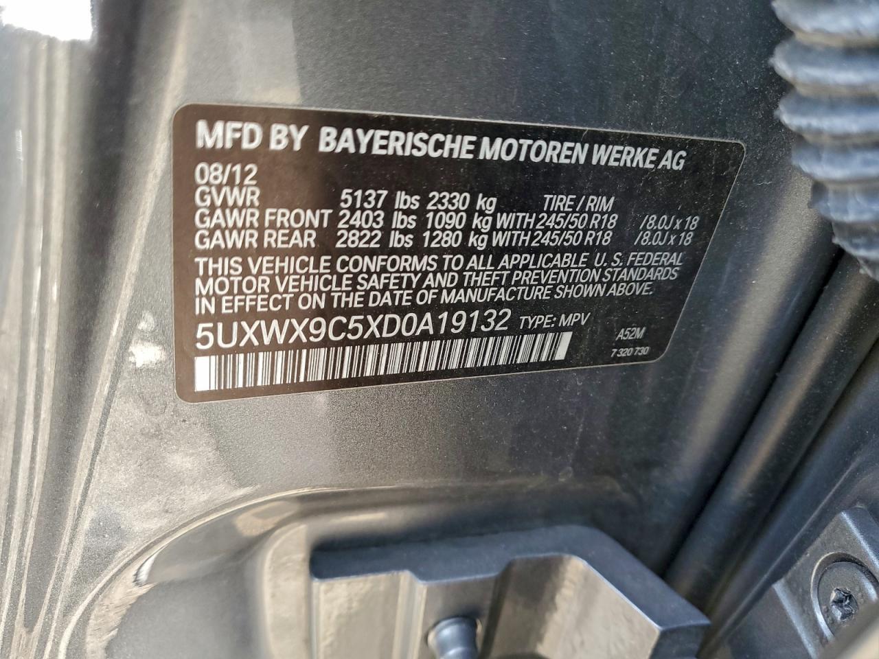 2013 BMW X3