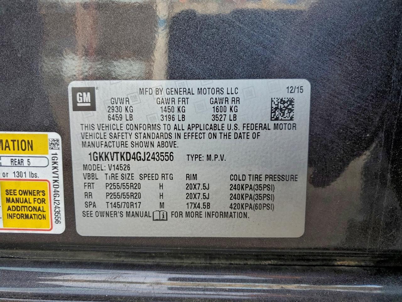 2016 GMC ACADIA