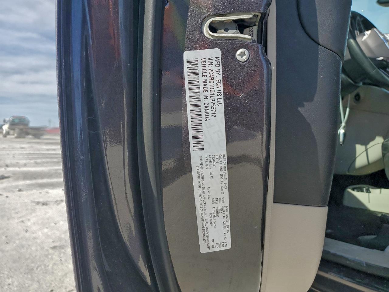 2020 CHRYSLER Voyager