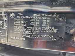 1988 BMW 5 series