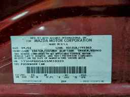 2005 MAZDA 6