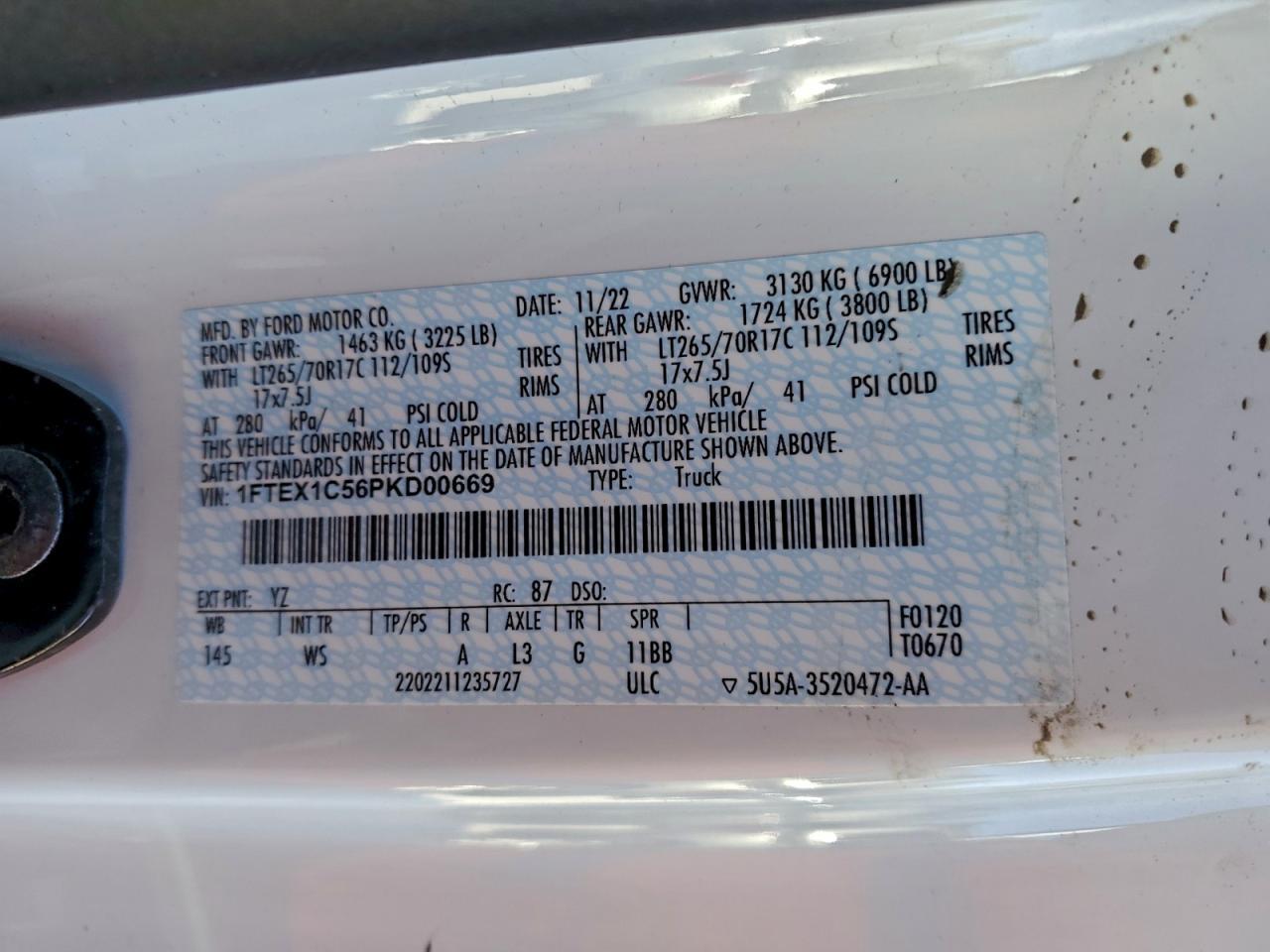 2023 FORD F-150