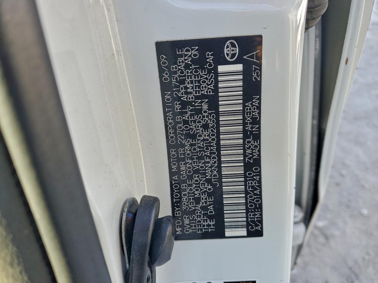 2010 TOYOTA PRIUS