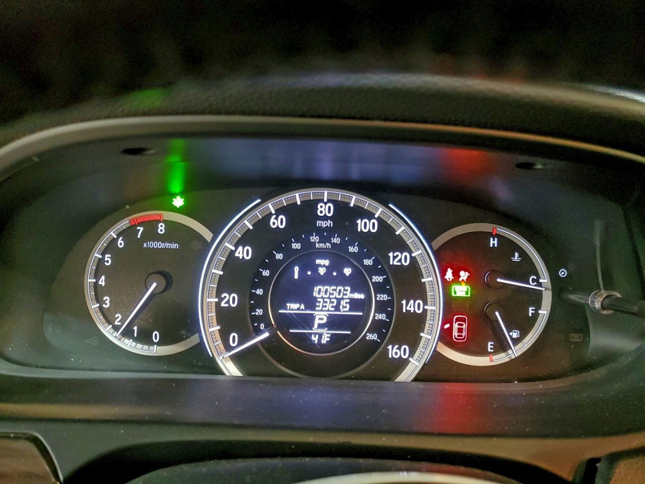 2016 HONDA ACCORD