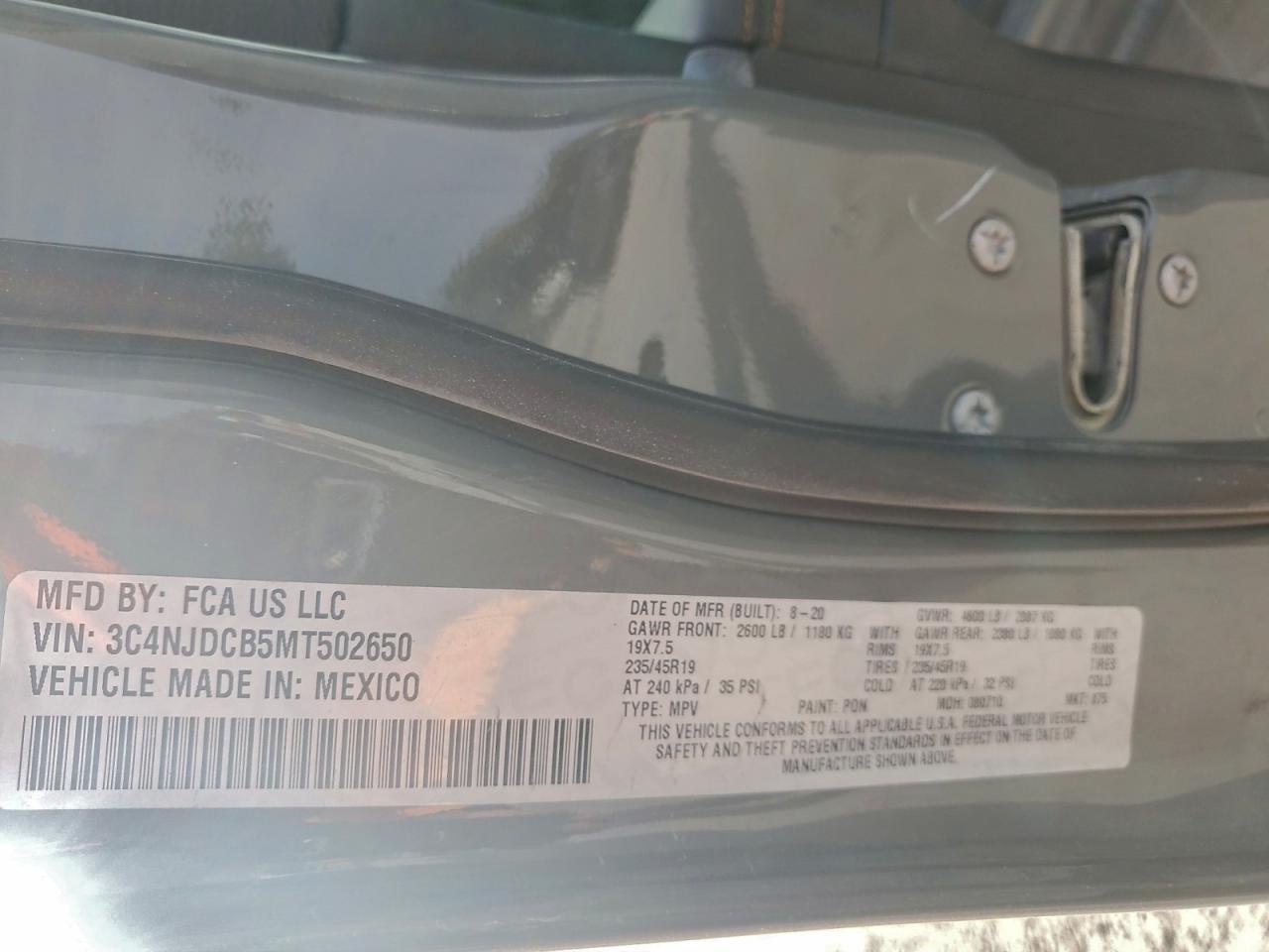 2021 JEEP Compass