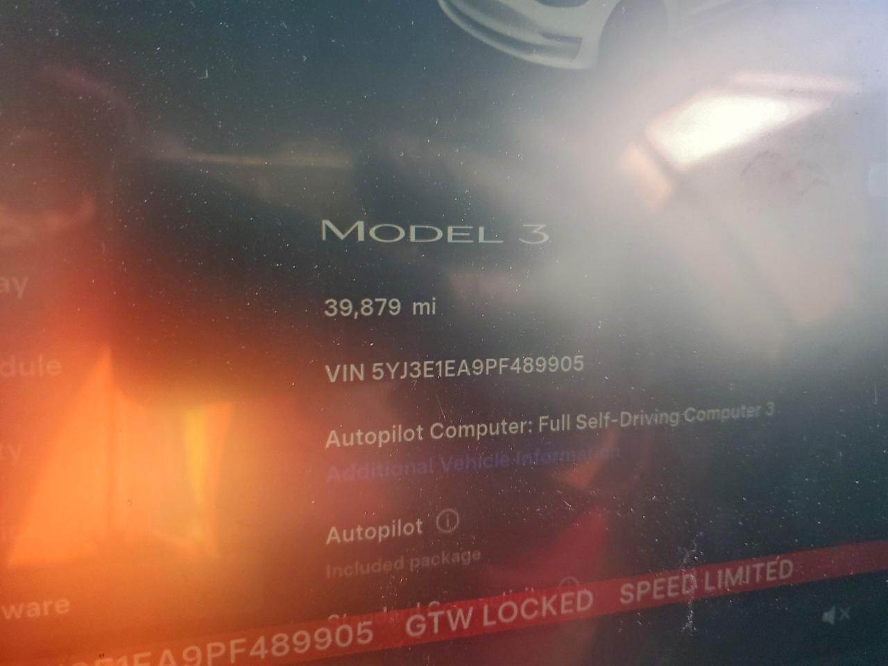 2023 TESLA MODEL 3