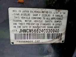 2004 HONDA ACCORD