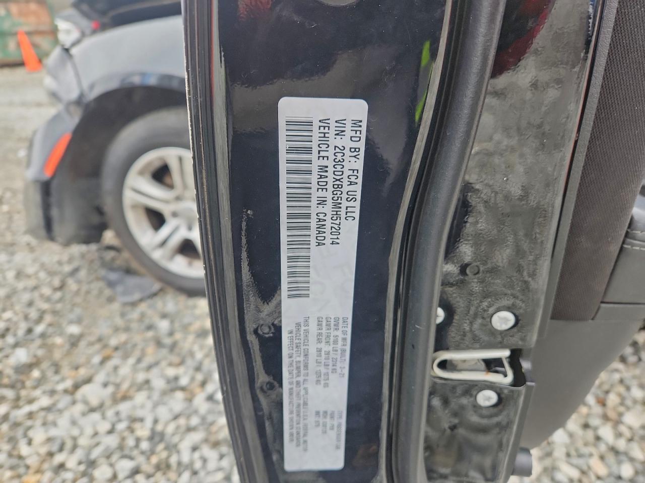 2021 DODGE CHARGER