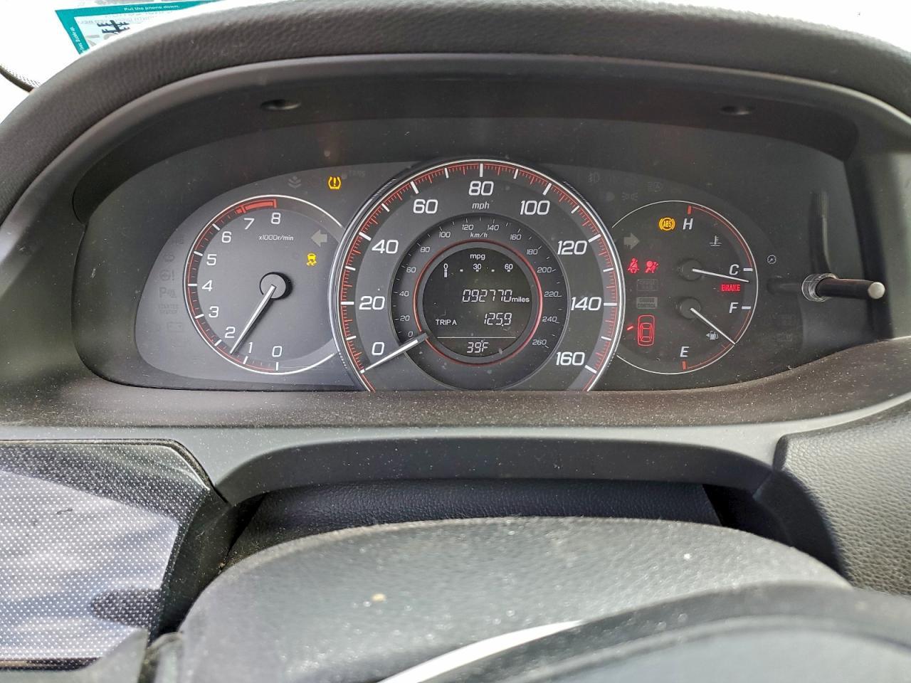 2015 HONDA ACCORD