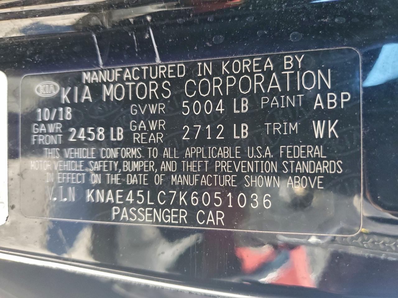 2019 KIA Stinger