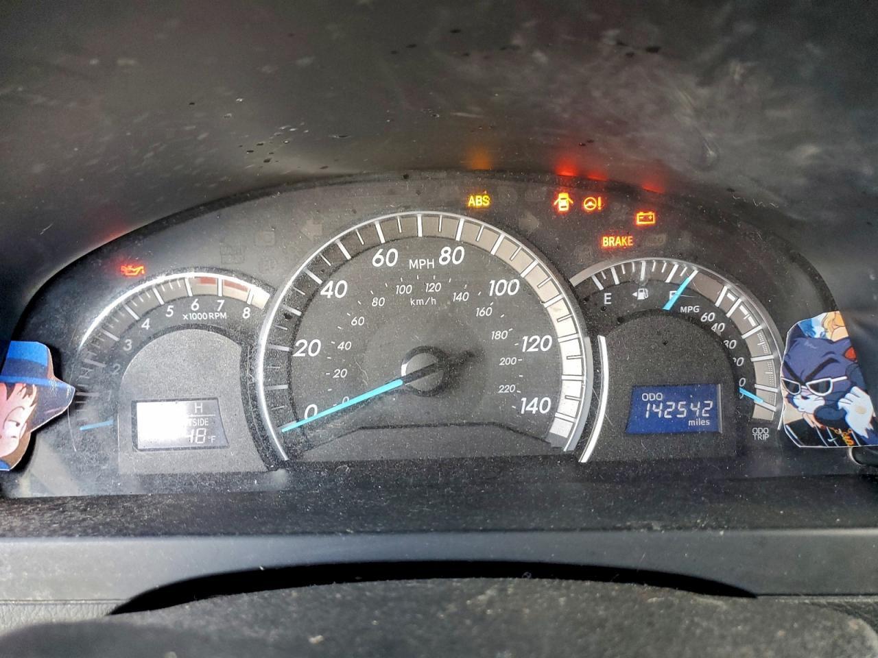 2012 TOYOTA CAMRY