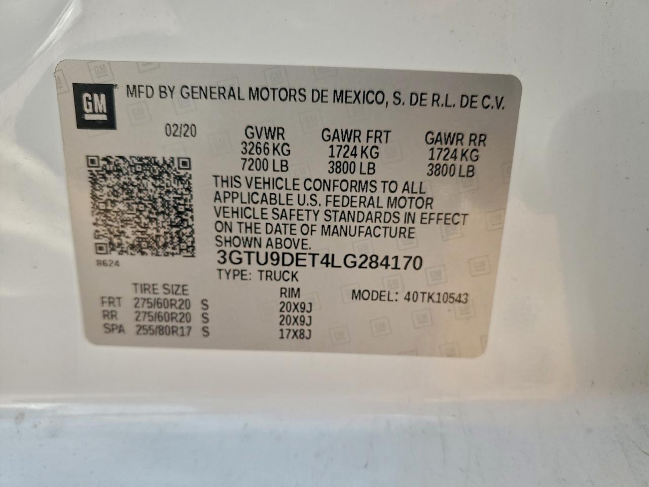 2020 GMC Sierra