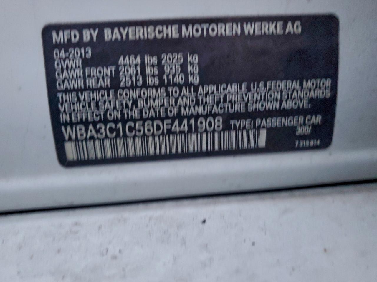 2013 BMW 3 SERIES