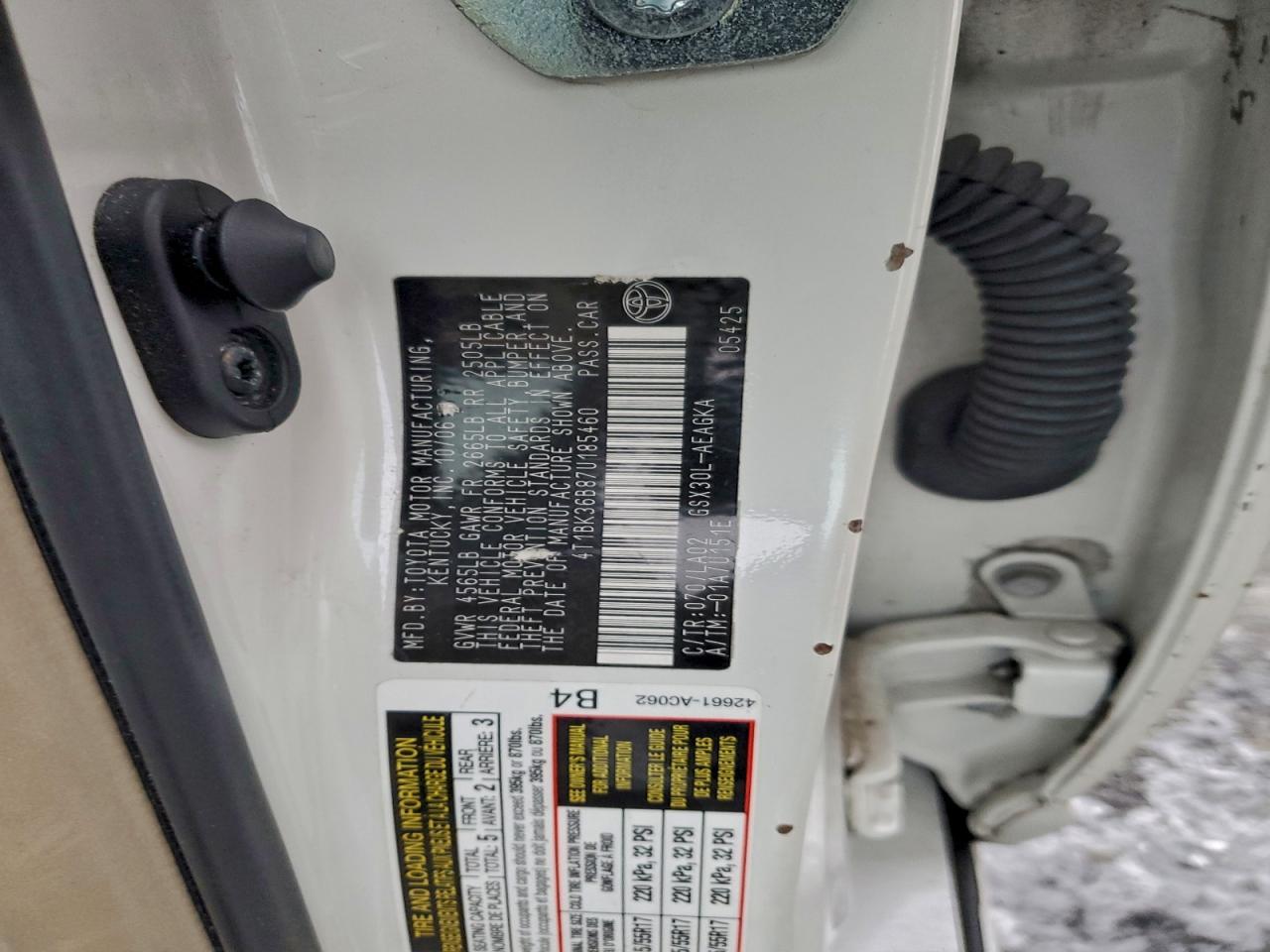 2007 TOYOTA Avalon