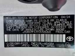 2024 TOYOTA COROLLA