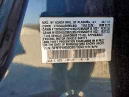 2012 HONDA PILOT