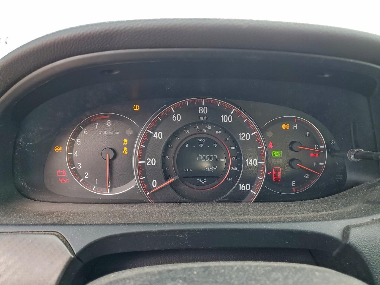 2016 HONDA ACCORD