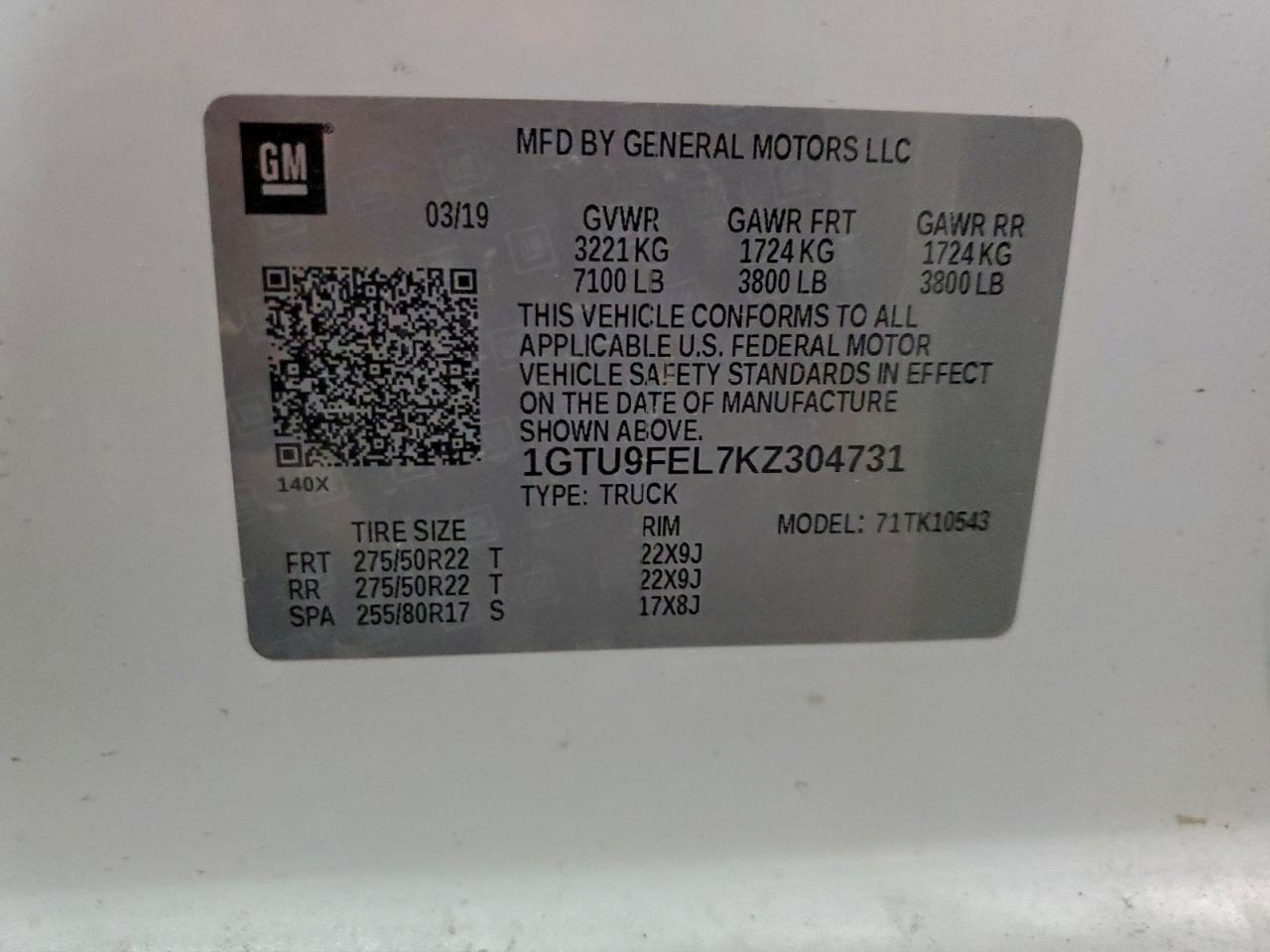 2019 GMC Sierra
