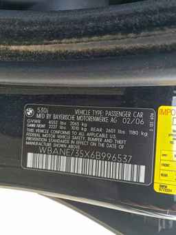 2006 BMW 5 series
