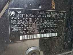 2012 BMW 7 series