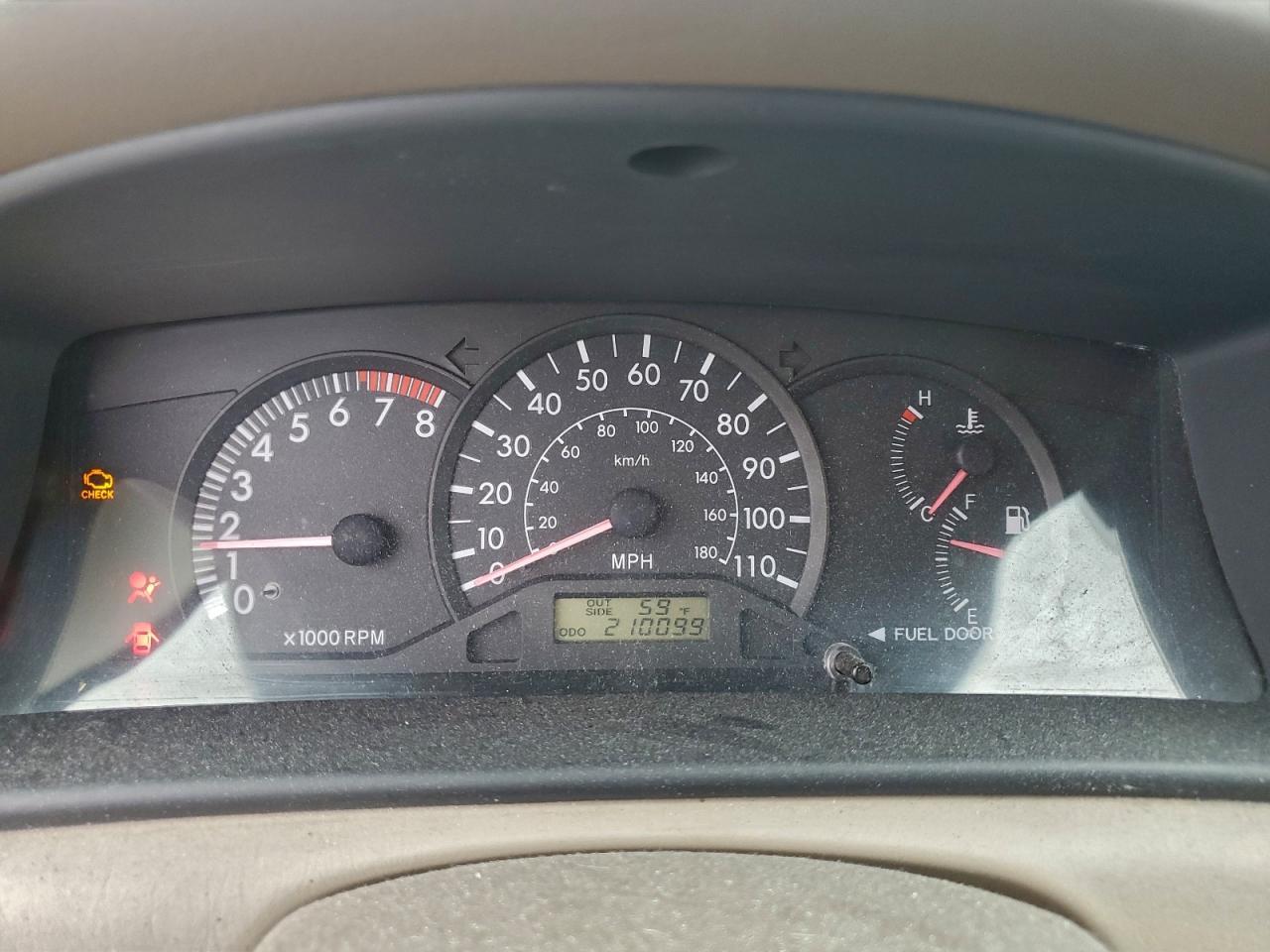 2003 TOYOTA COROLLA