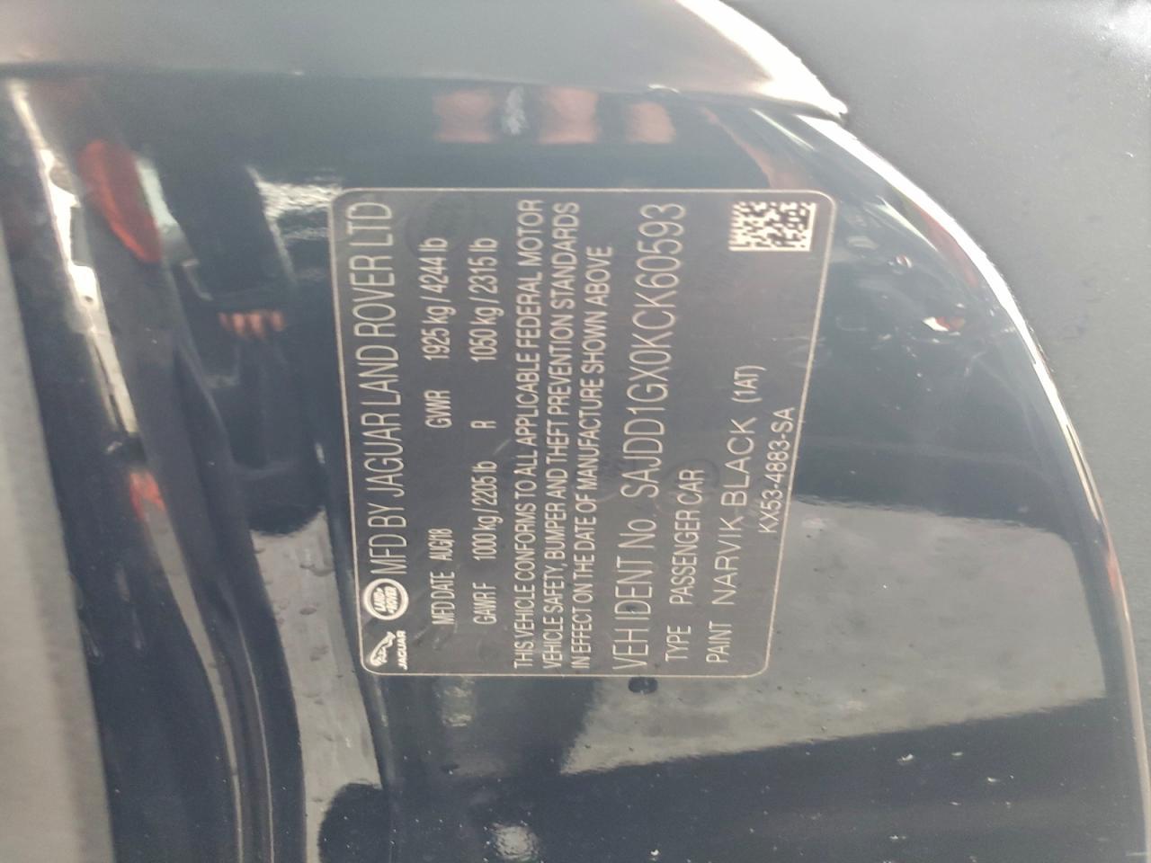 2019 JAGUAR F-Type