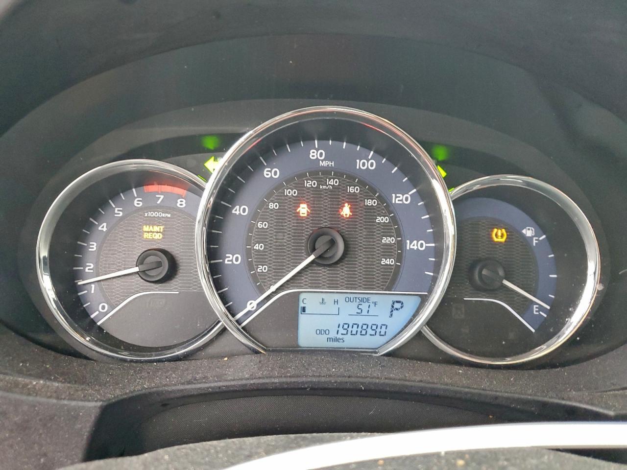 2014 TOYOTA COROLLA