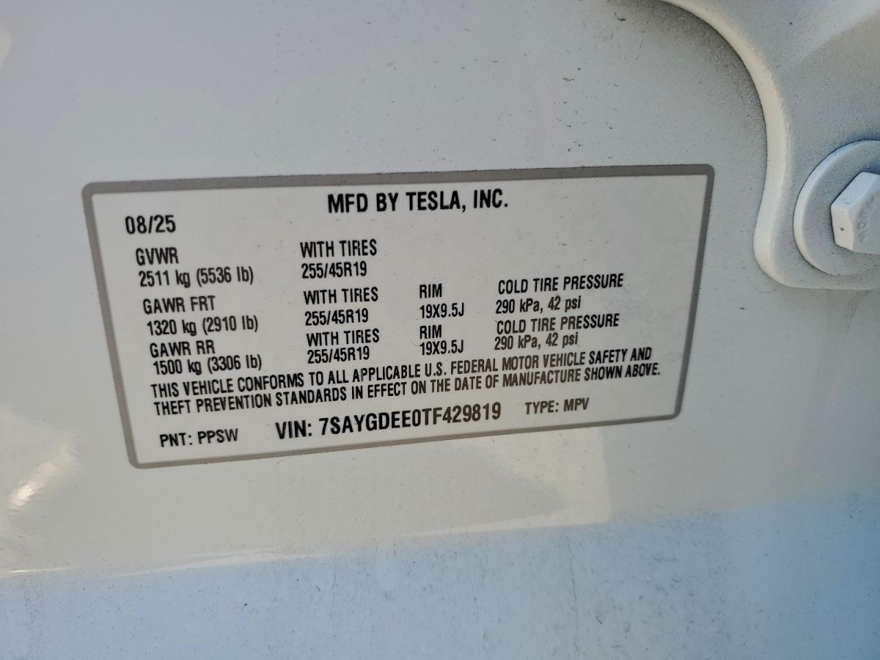 2026 TESLA MODEL Y