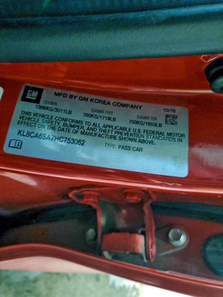 2017 CHEVROLET Spark