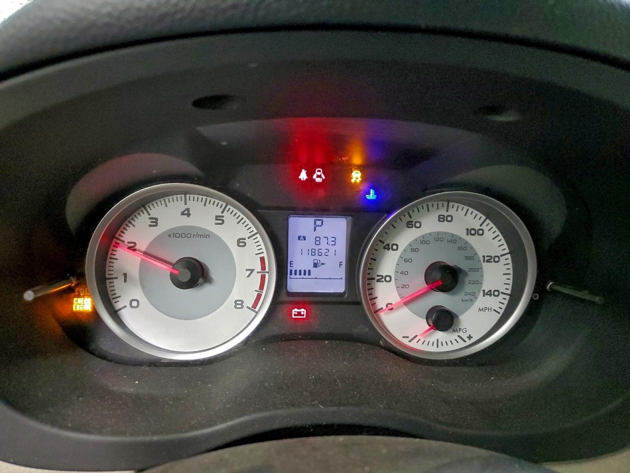 2012 SUBARU IMPREZA