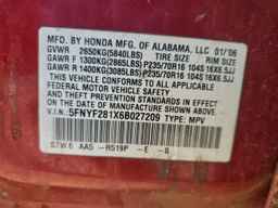 2006 HONDA PILOT