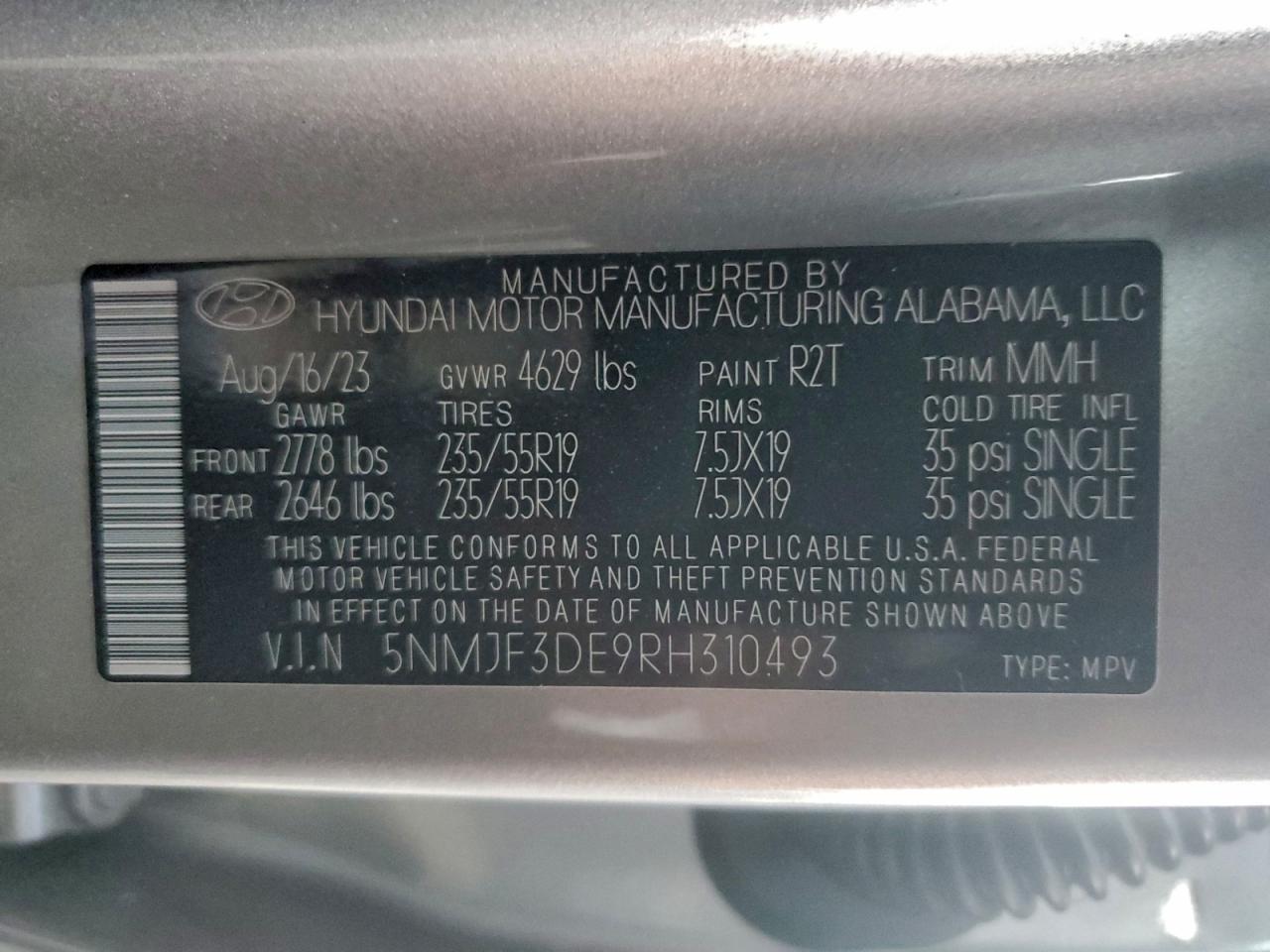 2024 HYUNDAI TUCSON