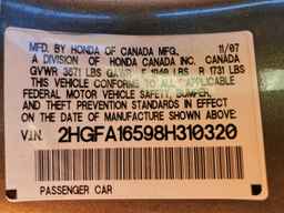2008 HONDA CIVIC