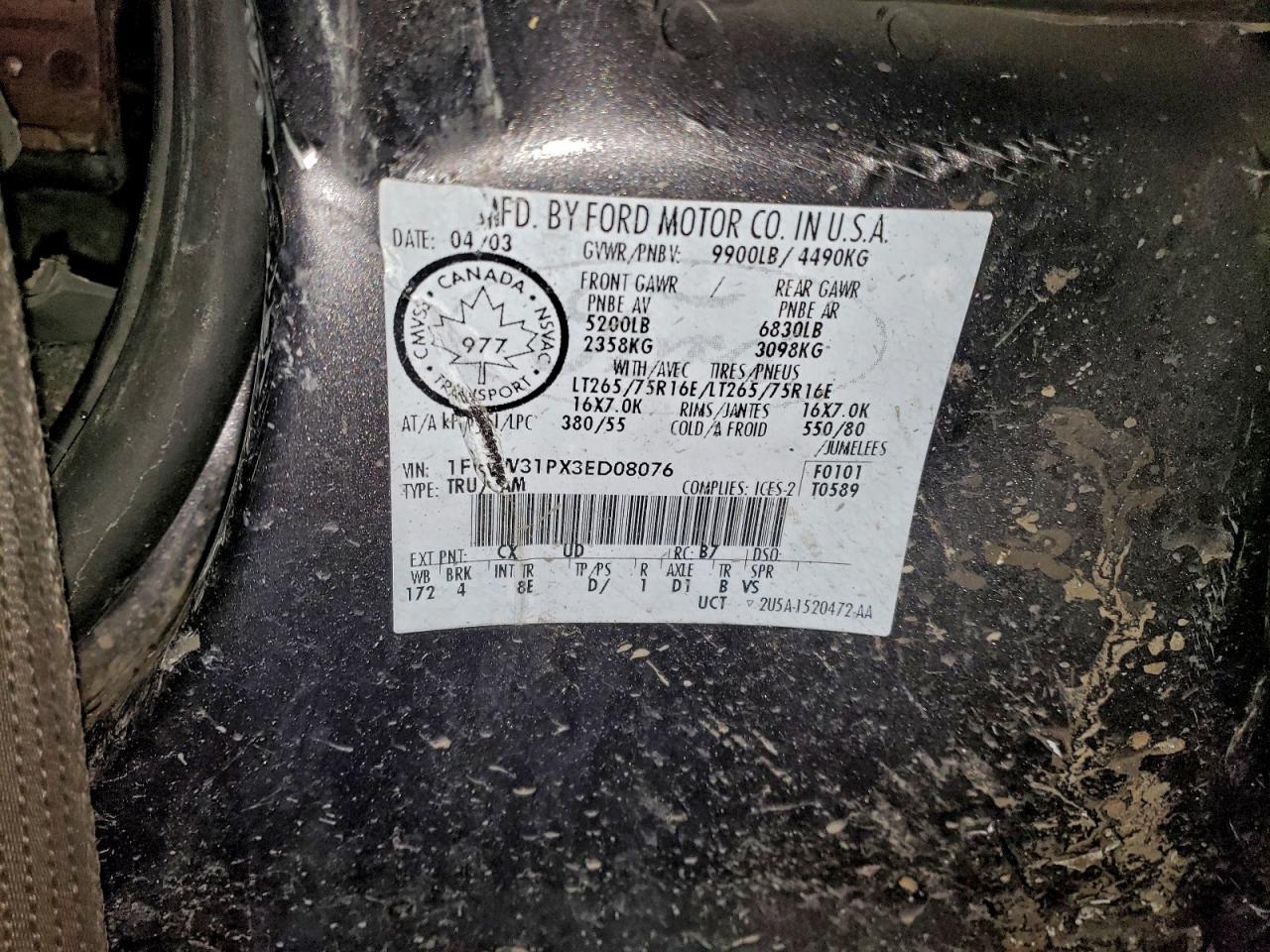 2003 FORD F-350