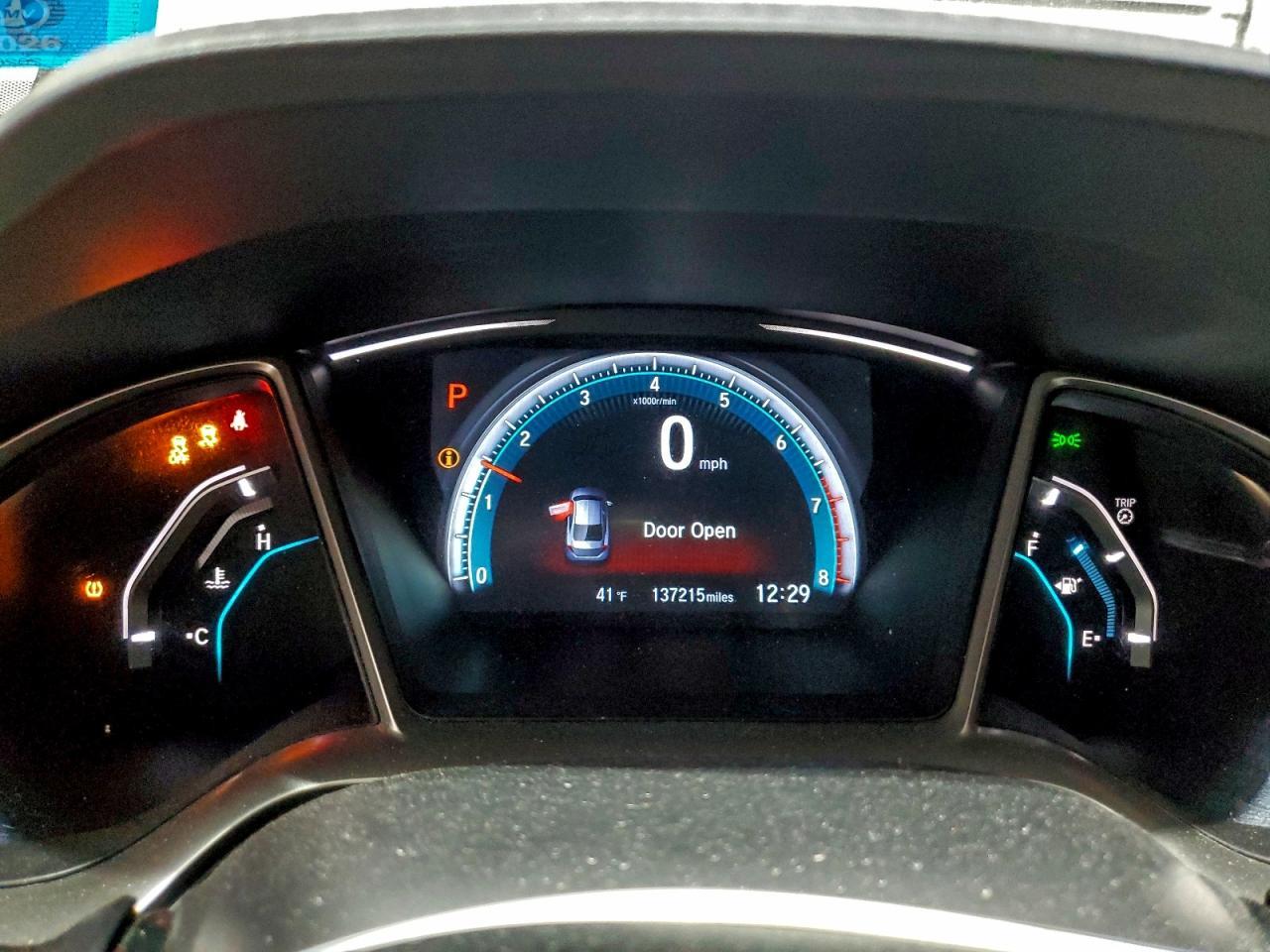 2016 HONDA CIVIC