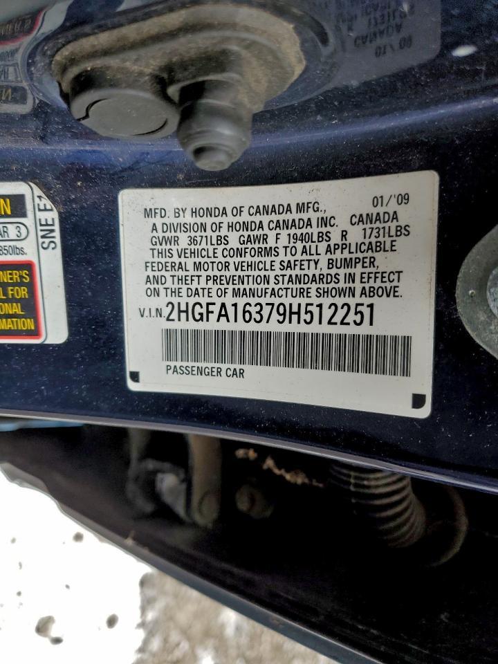 2009 HONDA CIVIC