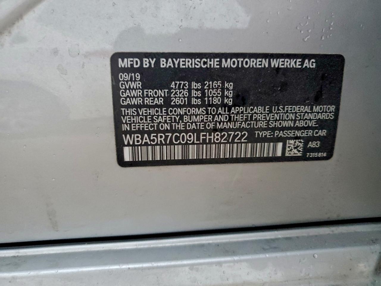2020 BMW 3 SERIES