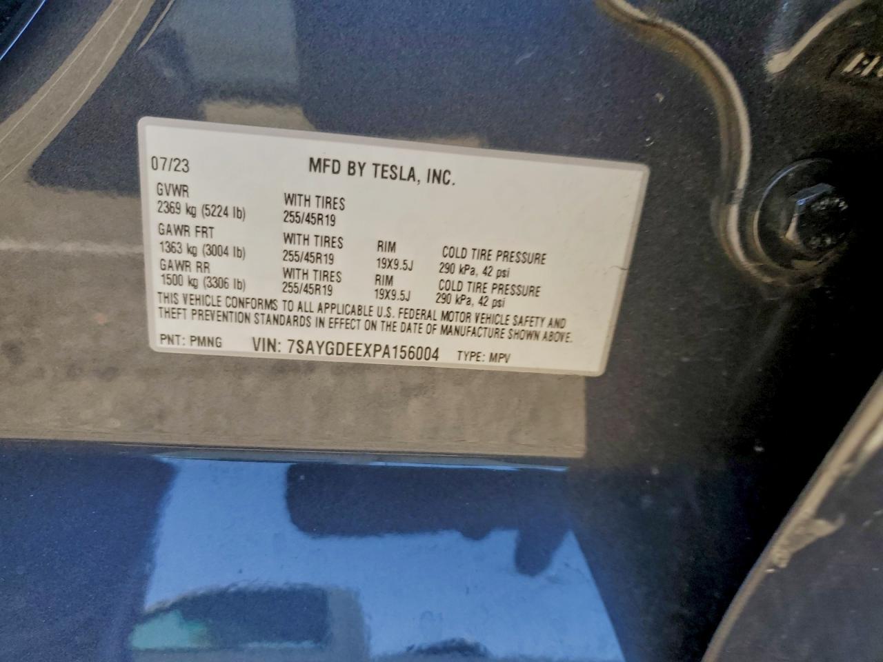 2023 TESLA MODEL Y