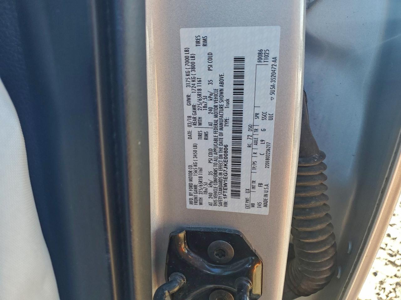 2018 FORD F-150
