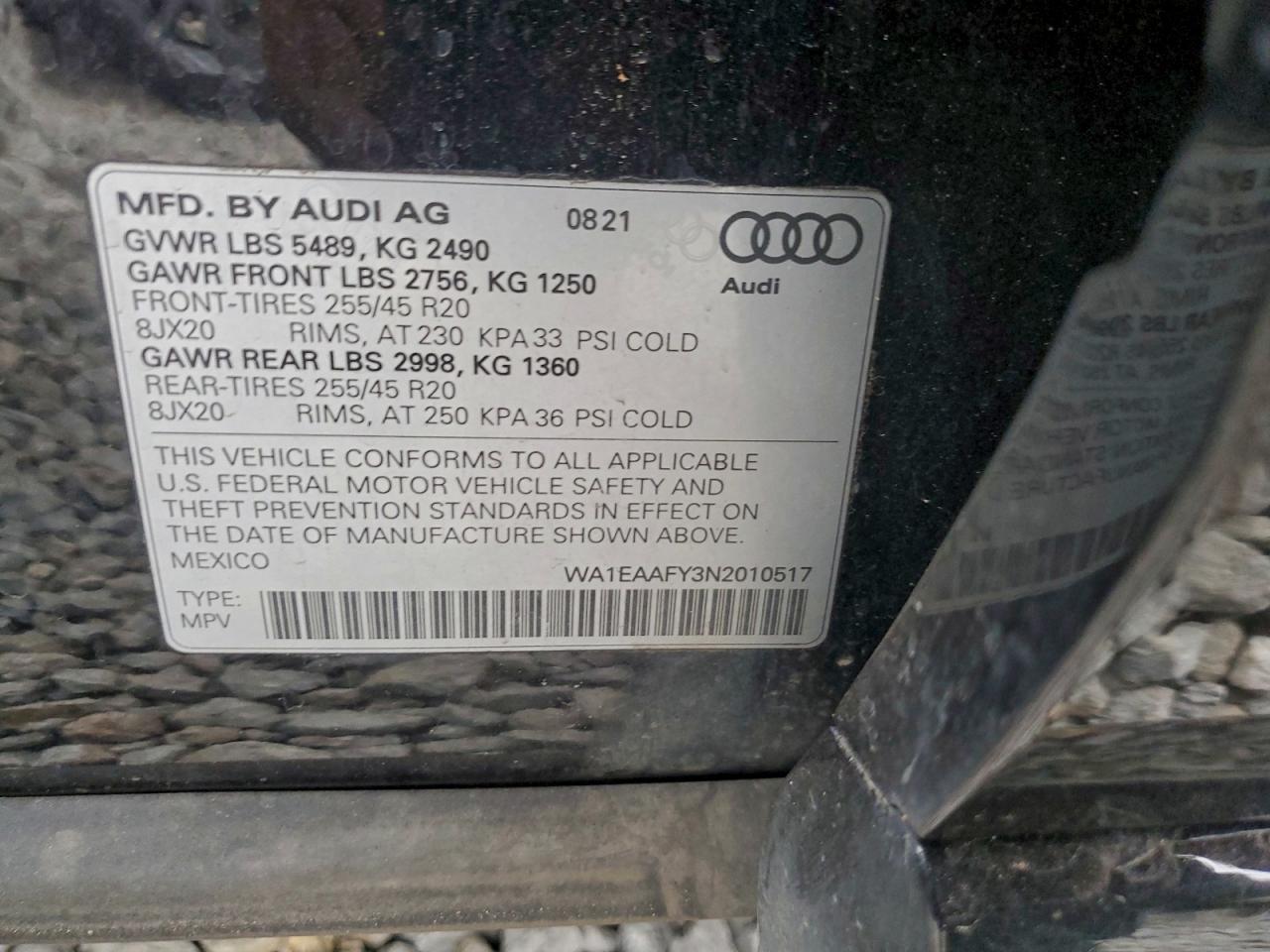 2022 AUDI Q5
