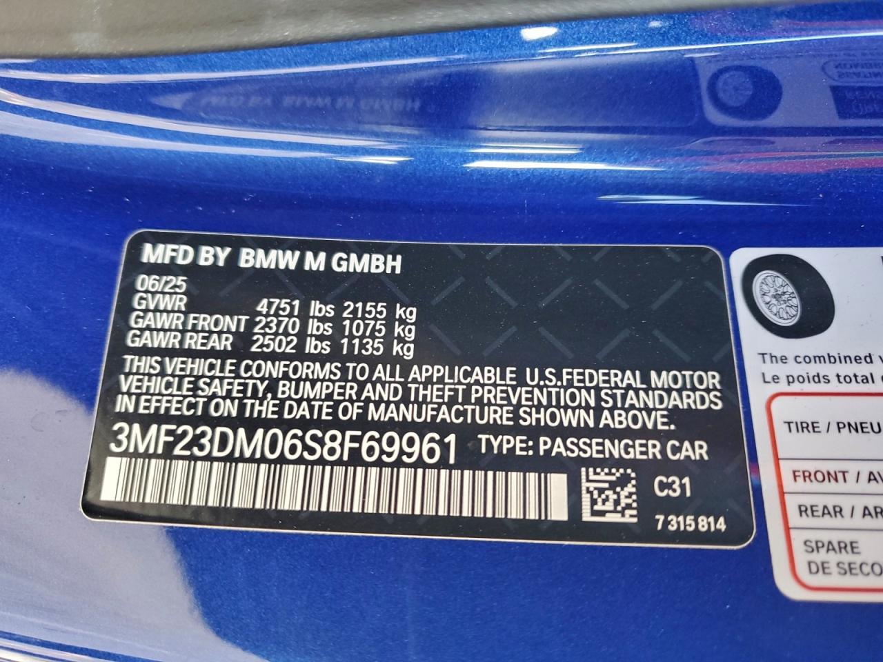 2025 BMW M2