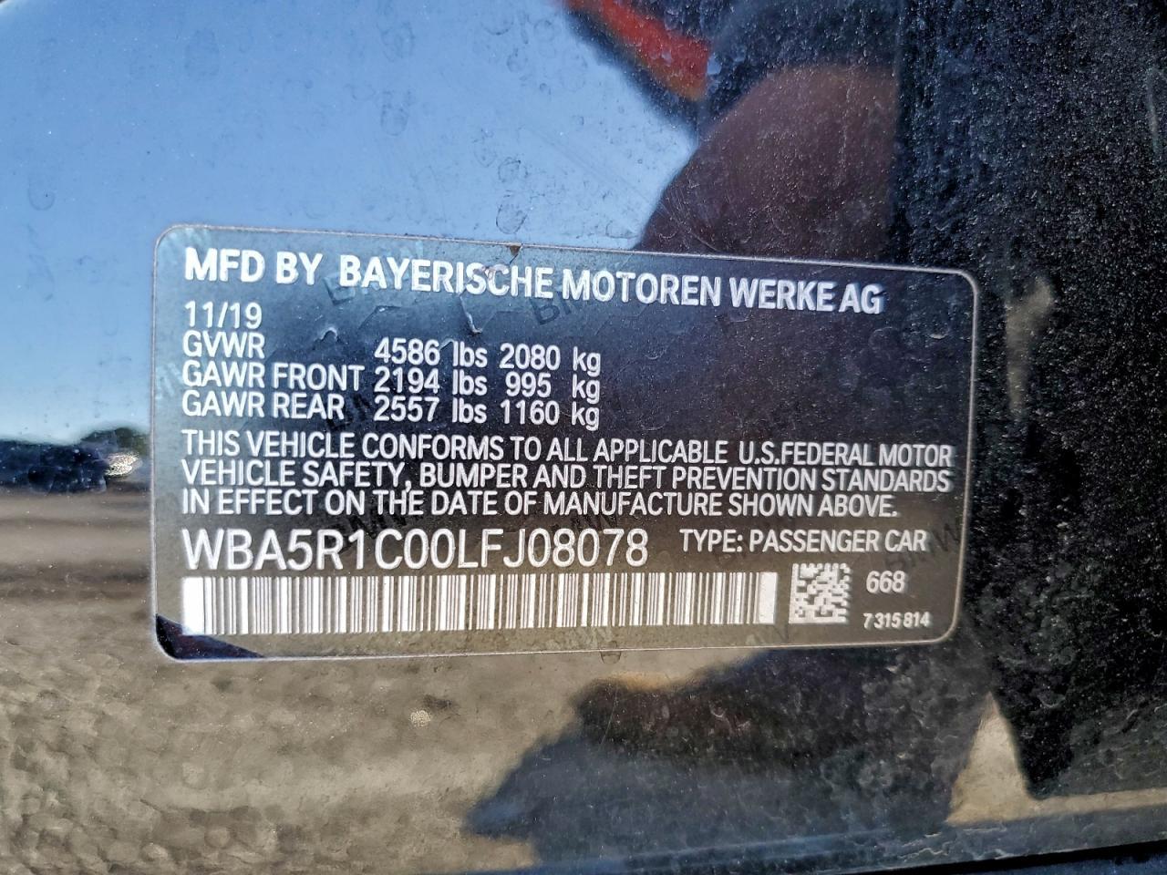 2020 BMW 3 SERIES