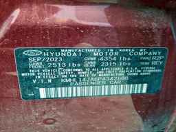 2023 HYUNDAI SONATA