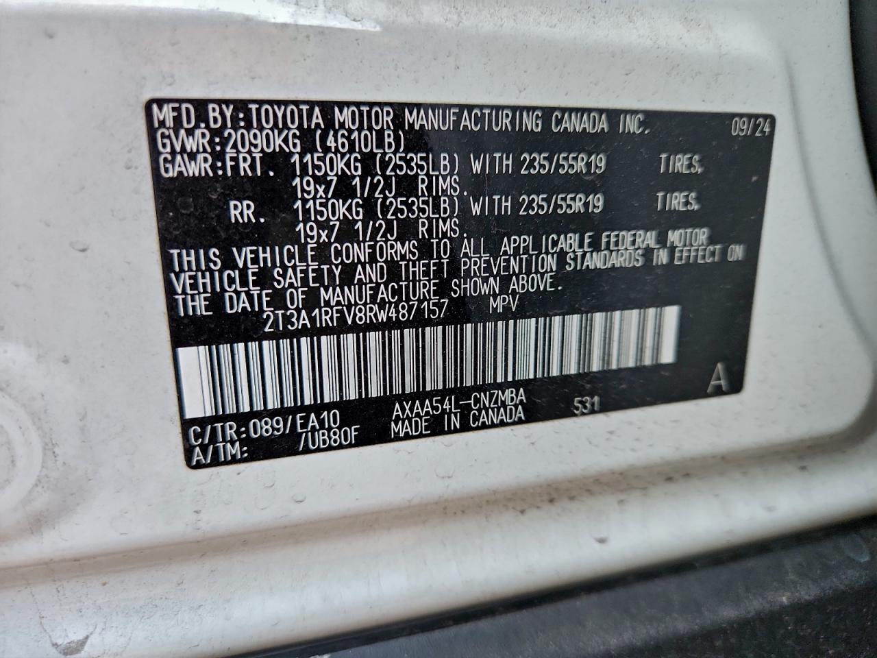 2024 TOYOTA RAV4