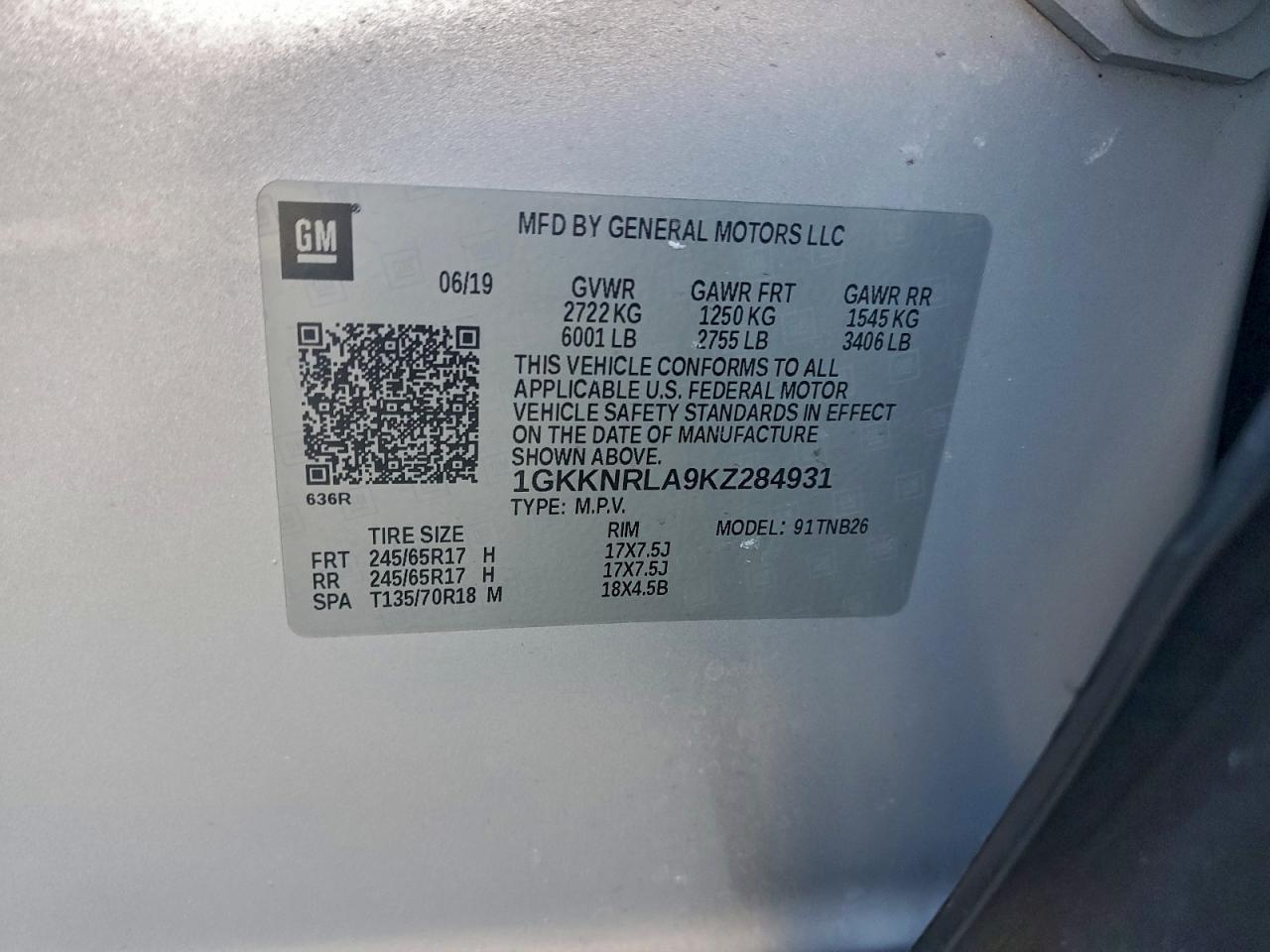 2019 GMC ACADIA