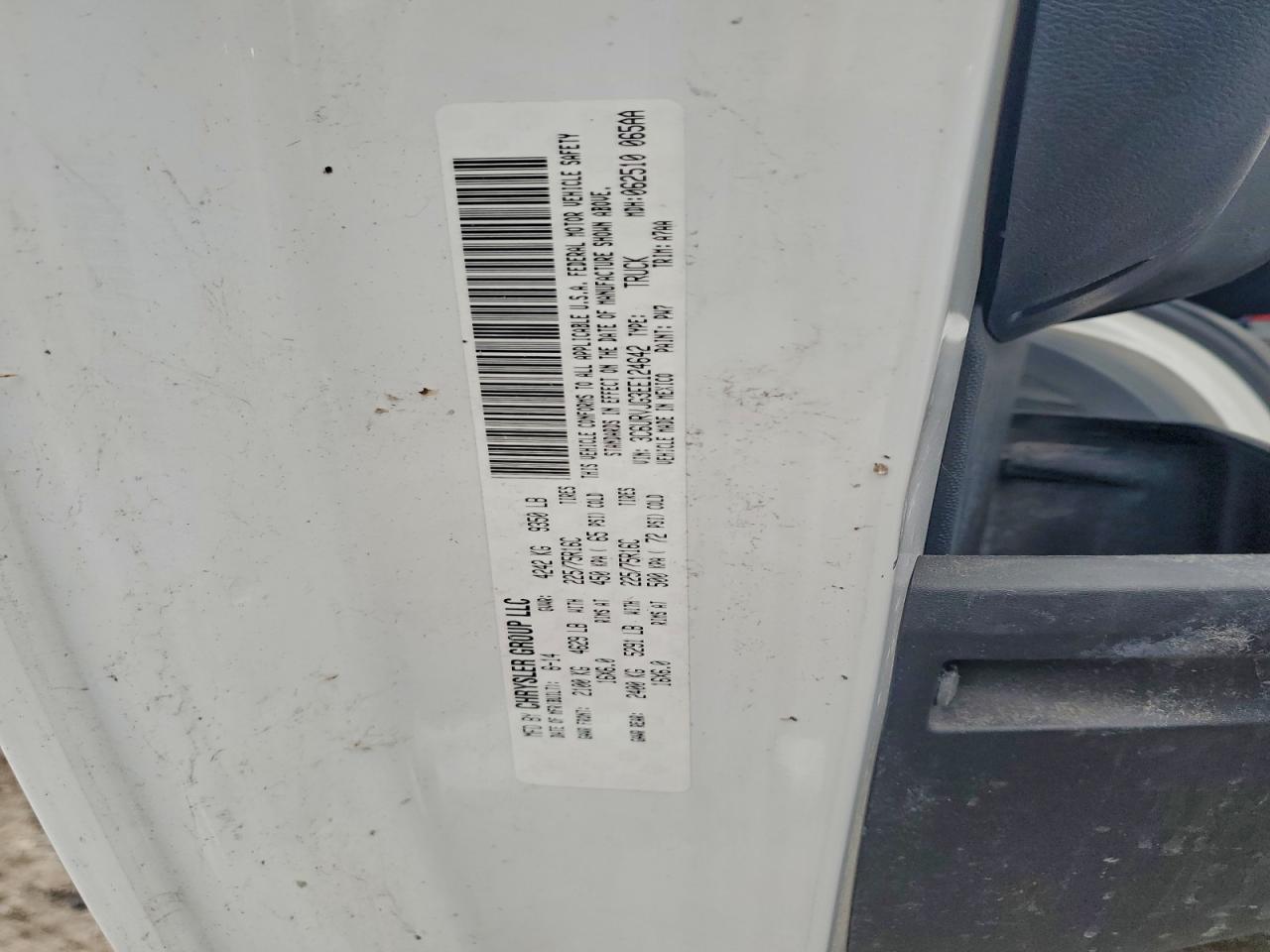 2014 RAM ProMaster 3500