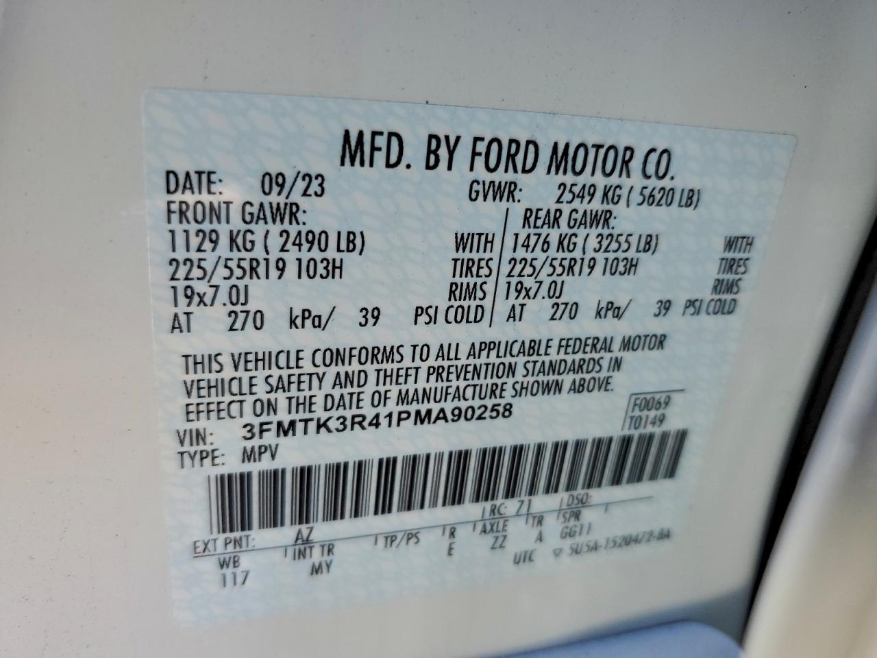 2023 FORD Mustang Mach-E